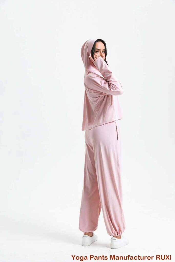 하이웨이스트 복부 컨트롤 요가 팬츠 RUXI