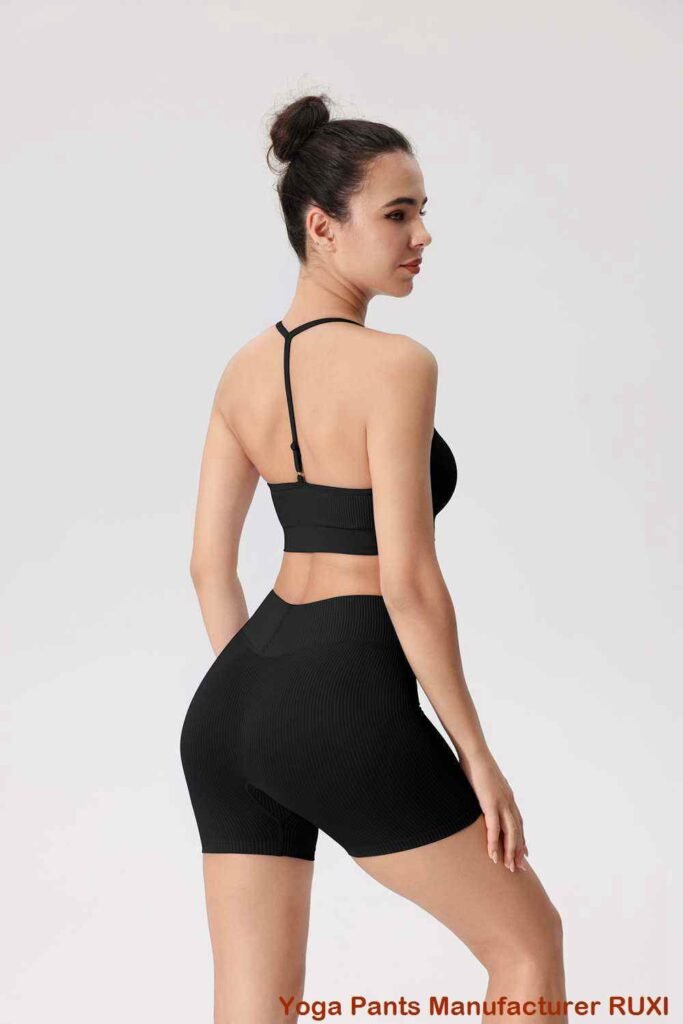 남성 및 여성용 퀵 드라이 운동 바지 RUXI