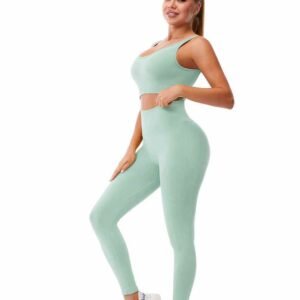 폴드오버 플레어 요가 팬츠 RUXI k385